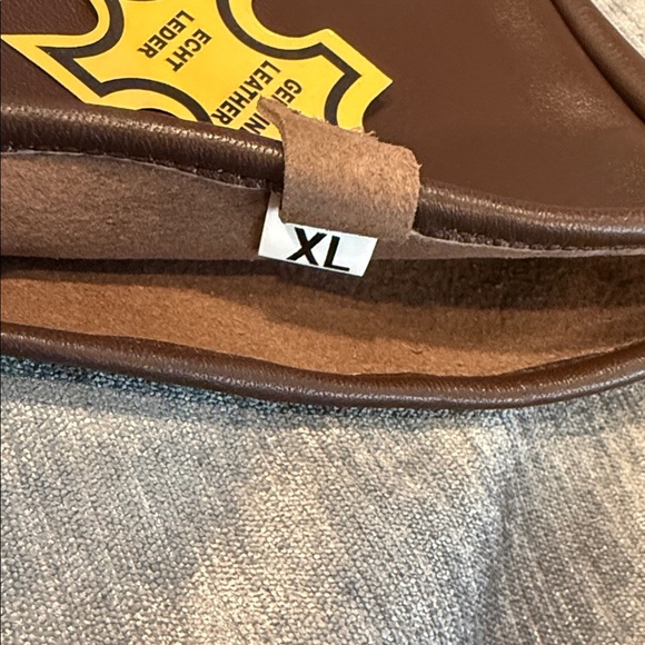 New Genuine Leather Gloves CHOCOLATE BROWN - Picture 4 of 8